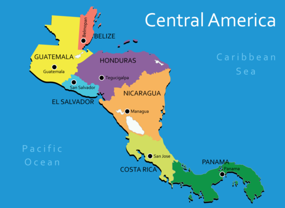 Central America Map Central America Map